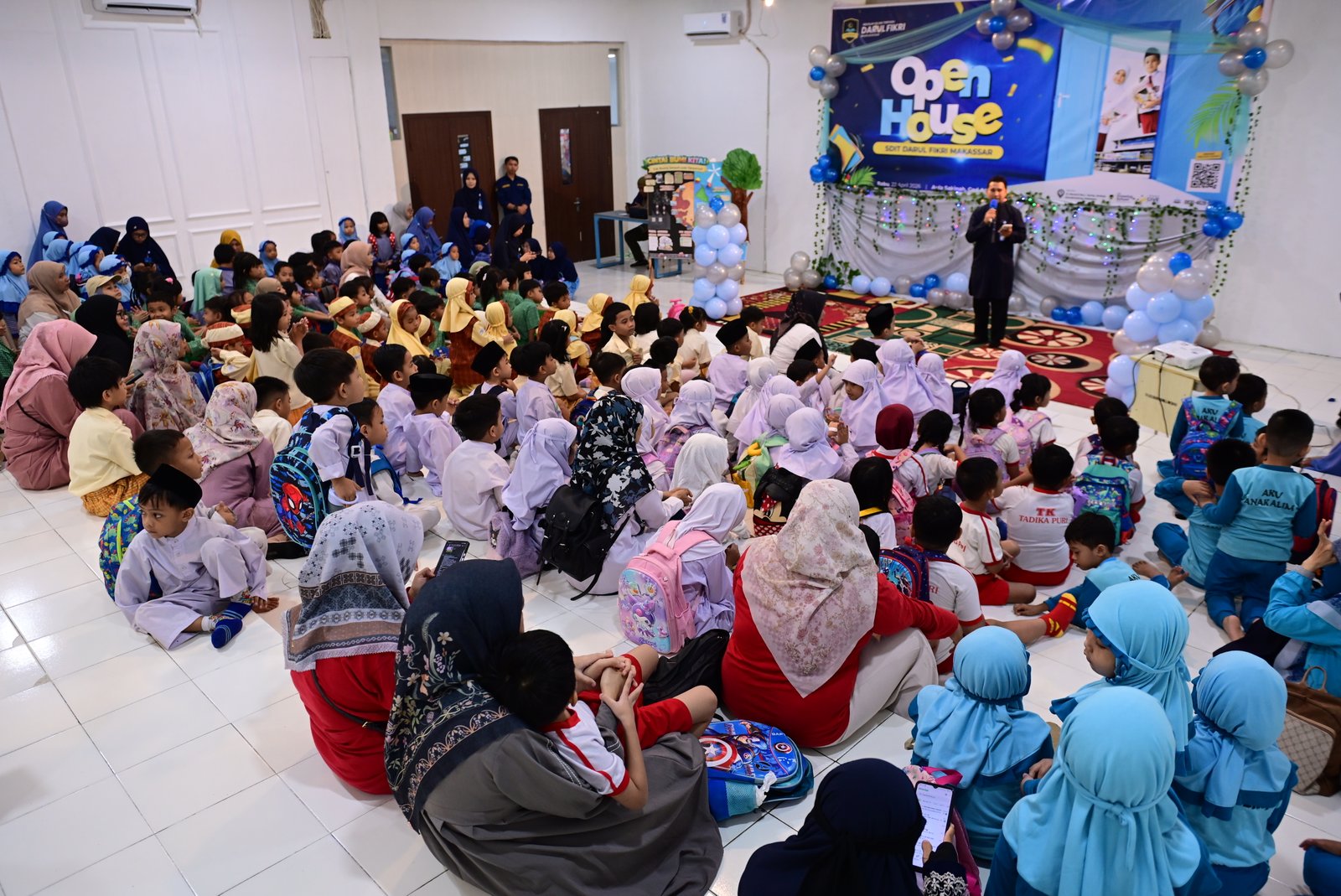 OPEN HOUSE SDIT DARUL FIKRI MAKASSAR DISERBU RATUSAN PESERTA, JADI AJANG EDUKASI DAN SILATURAHMI