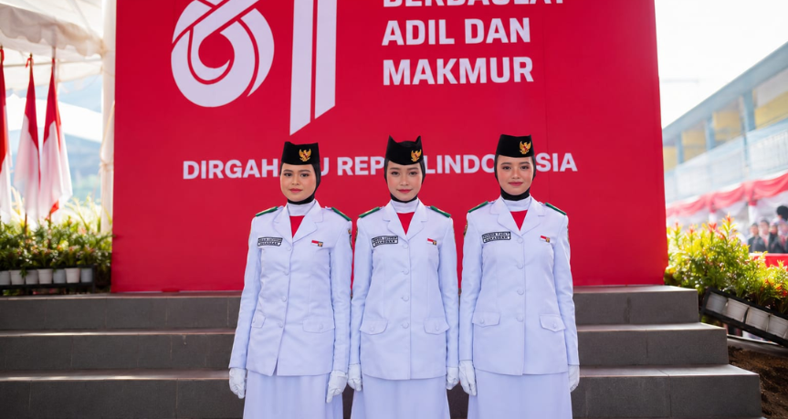 Tiga Murid SMA DAFI Lolos Paskibraka Kota Makassar, Bawa Nama Sekolah di Momen HUT ke-81 RI